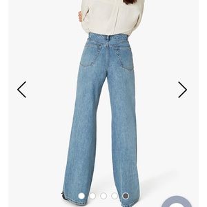 WeWoreWhat High Rise Wide Leg Jean